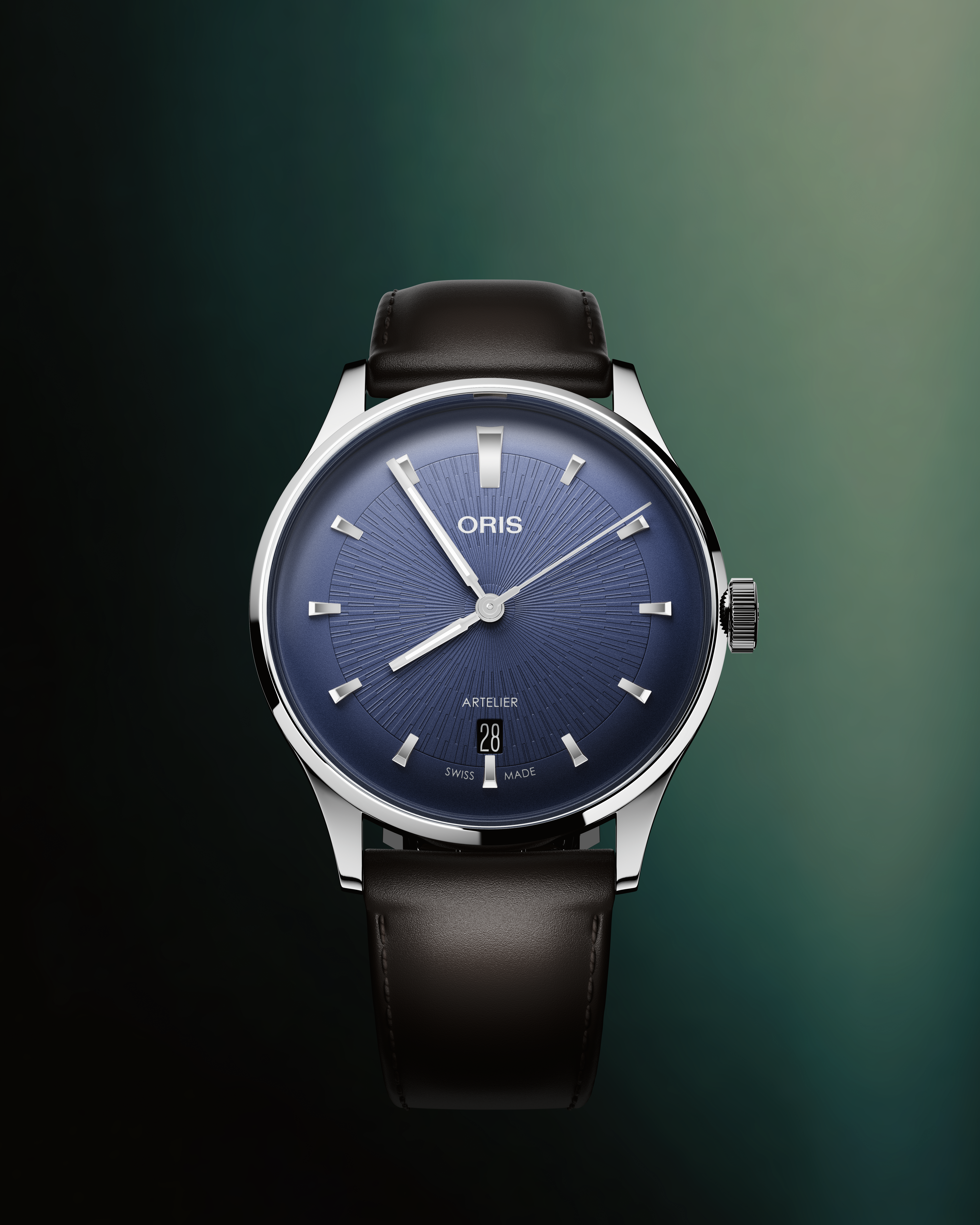 ORIS  Мужские швейцарские часы, автоматический механизм, сталь, 38 мм